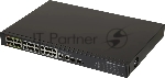 Коммутатор Dahua DH-LR2226-24ET-360, 24×100 Мбит/с + 2×1 Гбит/с + 2×1 Гбит/с Combo, управляемый