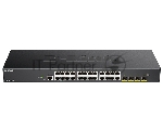 Коммутатор D-Link DGS-1250-28X/A1A, 24×1 Гбит/с + 4×10 Гбит/с SFP+, управляемый