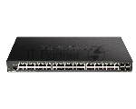 Коммутатор D-Link DGS-1250-52XMP/A1A, 48×1 Гбит/с + 4×10 Гбит/с SFP+, управляемый