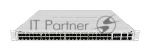 Коммутатор MikroTik CRS354-48P-4S+2Q+RM, 48×1 Гбит/с PoE + 4×10 Гбит/с SFP+ + 2×40 Гбит/с QSFP+, управляемый