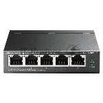 Коммутатор TP-Link TL-SF1006P, 4×100 Мбит/с PoE+ + 2×100 Мбит/с Uplink, неуправляемый