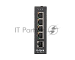 Коммутатор D-Link DIS-100E-5W/A1A, 5×100 Мбит/с, неуправляемый