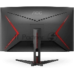 Монитор 31.5" AOC C32G2ZE/BK VA 1920x1080, 240 Гц, 4 мс, 16:9, 300 кд/м2, 2xHDMI, 1xDP, изогнутый, черный