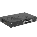 Коммутатор D-Link DGS-1100-16V2/A1A, 16×1 Гбит/с, настраиваемый