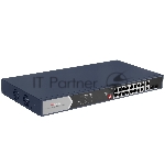 Коммутатор Hikvision DS-3E0520HP-E, 12×1 Гбит/с PoE+ + 6×1 Гбит/с + 2×1 Гбит/с SFP, неуправляемый