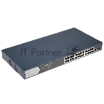 Коммутатор Hikvision DS-3E0526P-E, 24×1 Гбит/с PoE+ + 1×1 Гбит/с SFP, неуправляемый