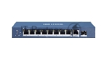 Коммутатор Hikvision DS-3E0510P-E, 8×1 Гбит/с PoE+ + 1×1 Гбит/с + 1×1 Гбит/с SFP, неуправляемый