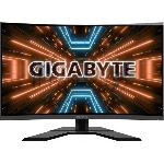 Монитор 31.5" Gigabyte G32QC A VA 2560x1440, 165 Гц, 1 мс, 16:9, 350 кд/м², 2xHDMI, 1xDP, изогнутый, черный