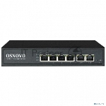Коммутатор OSNOVO SW-20600(80W), 4×100 Мбит/с PoE + 2×100 Мбит/с, неуправляемый