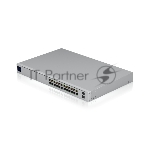 Коммутатор в стойку Ubiquiti UniFi Professional 24Port Gigabit Switch with Layer3 Features and SFP+ USW-Pro-24-EU, 24х 1G RJ45, 2х 10G SFP+