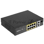 Коммутатор Netis P110GH, 8×100 Мбит/с PoE+ + 2×1 Гбит/с + 1×1 Гбит/с SFP, неуправляемый