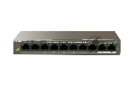 Коммутатор IP-COM F1110P-8-102W, 8×100 Мбит/с PoE + 2×1 Гбит/с, неуправляемый