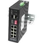 Коммутатор OSNOVO SW-80802/I(Port 90W, 300W), 8×1 Гбит/с PoE + 2×1 Гбит/с SFP, неуправляемый