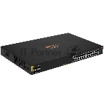 Коммутатор HPE Aruba Networking CX 6000 24G Class4 PoE 4SFP 370W, 24×1 Гбит/с PoE+ + 4×1 Гбит/с SFP, управляемый