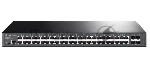 Коммутатор 48-портовый гигабитный управляемый уровня 2+ TP-Link TL-SG3452X JetStream с четырьмя слотами SFP+ 10 Гбит/с