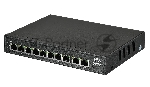 Коммутатор RVi-1NS08F-2T, 8×100 Мбит/с PoE + 2×100 Мбит/с, неуправляемый