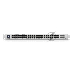 Коммутатор PoE в стойку Ubiquiti UniFi Switch Enterprise 48 PoE USW-Enterprise-48-PoE 48х 2.5G RJ45, 4х 10G SFP+, раздача 720 Вт