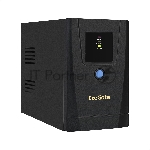 Источник бесперебойного питания ExeGate SpecialPro UNB-1000.LED.AVR.1SH.2C13 / 1000 ВА / 550 Вт / 1 x CEE 7 (евророзетка), 2 x IEC 320 C13