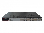 Коммутатор Hikvision DS-3E2528P(B), 24×1 Гбит/с PoE+ + 4×1 Гбит/с Combo, управляемый