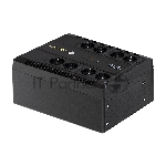 Источник бесперебойного питания ExeGate NEO NNB-600.LED.AVR.8SH.CH 600VA/360W, LED, AVR, 8*Schuko, 4*USB-порта для зарядки, черный