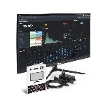 Монитор 27" ExeGate ProSmart EV2707A VA 1920x1080, 75 Гц, 5 мс, 16:9, 280 кд/м², 1xHDMI, 1xVGA, 3.5 мм, черный