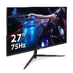 Монитор 27" ExeGate ProSmart EV2707 VA 1920x1080, 75 Гц, 5 мс, 16:9, 250 кд/м², HDMI, VGA, Flicker Free, черный