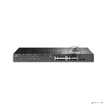 Коммутатор TP-Link TL-SG2218P JetStream Smart с 16 гигабитными портами PoE+ и 2 гигабитными портами SFP