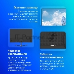 Монитор 23.8" Dahua DHI-LM24-B201S IPS 1920x1080, 100 Гц, 5 мс, 16:9, 250 кд/м², HDMI, VGA, черный