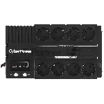 Источник бесперебойного питания CyberPower BS650E/650 ВА/390 Вт/8 х CEE 7 (евророзетка)