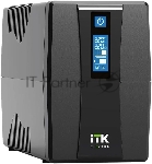 Источник бесперебойного питания Line-interactive 800ВА/480Вт, фаза 1/1, LCD дисплей, с АКБ 1х9AH, USB