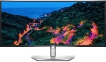 Монитор 34" Dell UltraSharp U3423WE IPS 3440x1440, 60 Гц, 8 мс, 21:9, 300 кд/м2, 2xHDMI, 1xDP, изогнутый, черный/серебристый