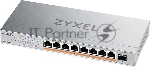Коммутатор ZyXEL XMG-108HP, 8×2.5 Гбит/с + 1×SFP+, неуправляемый