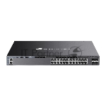 Коммутатор TP-Link SG6428XHP, 24×1 Гбит/с PoE+ + 4×10 Гбит/с SFP+, управляемый