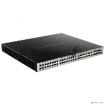 Коммутатор PoE управляемый L3 D-Link DGS-3630-52PC/A2ASI PROJ стекируемый, 44x1000Base-T, 4x10GBase-X SFP+, 4xCombo 1000Base-T/SFP, ПО SI