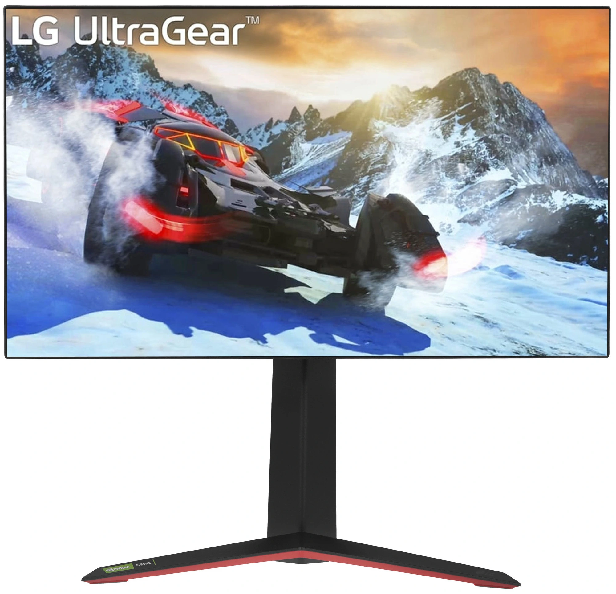 Монитор 27" LG UltraGear 27GP95RP-B IPS 3840x2160, 160 Гц, 1 мс, 16:9, 400 кд/м2, 2xHDMI, 1xDP, 1x3.5 мм, черный/красный