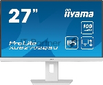 Монитор 27" Iiyama ProLite XUB2792QSU-W6 IPS 2560x1440, 100 Гц, 0.4 мс, 16:9, 250 кд/м², 1xHDMI, 1xDP, 4xUSB, 1x3.5 мм, 2x2 Вт, белый