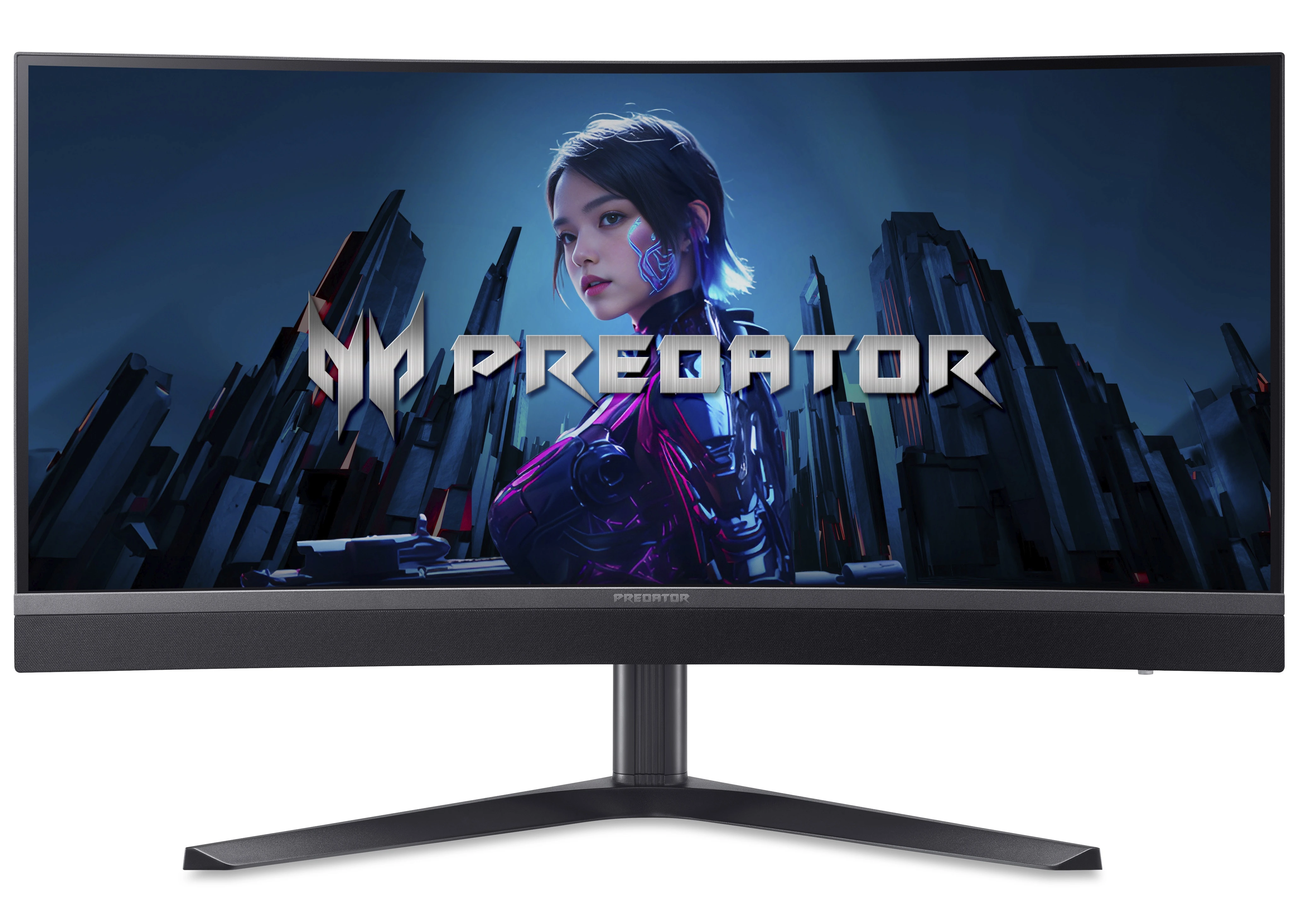 Монитор 34" Acer Predator X34V3bmiiphuzx VA 3440x1440, 180 Гц, 1 мс, 21:9, 1000 кд/м2, 2xHDMI, 1хDP, USB-C, изогнутый, 1x3.5 мм, черный