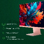 Монитор 27" DIGMA PRO Art L IPS 2560x1440, 165 Гц, 5 мс, 16:9, 300 кд/м², HDMI, DisplayPort, USB Type-C, FreeSync, HDR, Flicker Free, Low Blue Light, розовое золото