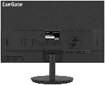 Монитор 21.5" ExeGate EX295590RUS IPS 1920x1080, 75 Гц, 5 мс, 16:9, 250 кд/м2, 1xHDMI, 1xVGA, 1xDP, 1x3.5 мм, черный