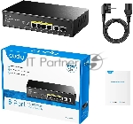 Коммутатор Cudy FS1006P, 6×100 Мбит/с