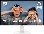 Монитор 27" MSI PRO MP273QW E2 IPS 2560x1440, 100 Гц, 4 мс, 16:9, 400 кд/м2, 2xHDMI,1xDP, белый