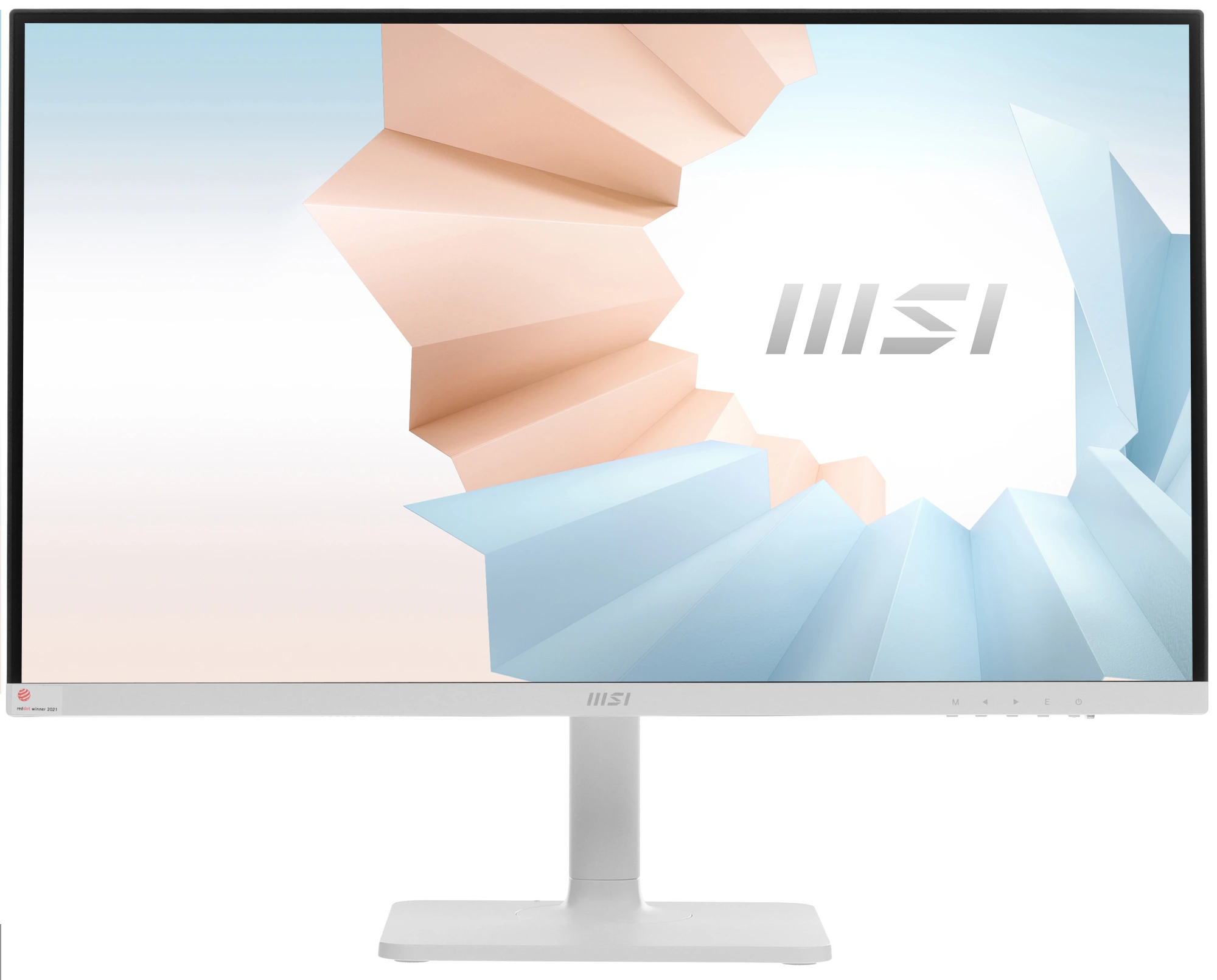 Монитор 27" MSI Modern MD2712PW IPS 1920x1080, 100 Гц, 4 мс (GtG), 16:9, 300 кд/м², HDMI, USB-C (15 Вт), встроенные динамики (2x3 Вт), Flicker Free, Low Blue Light, Adaptive-Sync, регулировка по высоте, поворотная подставка, портретный режим, белый