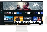 Монитор 32" Samsung M8 S32DM801UIXCI VA 3840x2160, 60 Гц, 4 мс, 16:9, 400 кд/м², 1xHDMI, 2xUSB-A, 1xUSB-C, белый