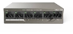 Коммутатор IP-COM F1106P-4-63W, 6×100 Мбит/с, неуправляемый
