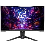 Монитор 27" ASRock Phantom Gaming PG27QRT2A VA 2560x1440, 180 Гц, 1 мс, 16:9, 300 кд/м², 2xHDMI, 1xDP, черный