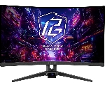 Монитор 27" ASRock Phantom Gaming PG27FRS1A VA 1920x1080, 280 Гц, 1 мс, 16:9, 300 кд/м², 2xHDMI, 1xDP, изогнутый 1500R, черный