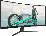 Монитор 34" Philips 34M2C3500L VA 3440x1440, 180 Гц, 1 мс, 21:9, 300 кд/м², 2xHDMI, DisplayPort, изогнутый экран, HDR, черный