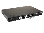 Коммутатор OSNOVO SW-24G4X-1L-I Промышленный управляемый L3 PoE коммутатор на 24xGE RJ-45 c PoE + 4х10G SFP+ порта