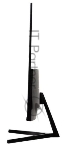 Монитор 27" Гравитон МН27Б IPS 1920x1080, 75 Гц, 5 мс, 16:9, 300 кд/м², 2xHDMI, безрамочный дизайн, HDR, FreeSync, черный/красный