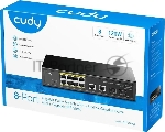 Коммутатор Cudy GS1010PS2, 8×1 Гбит/с, 2×1 Гбит/с Combo (RJ-45/SFP), 2×1 Гбит/с SFP